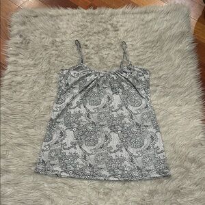 Alloy vintage Lace, Floral Black And White Women's Tank Top